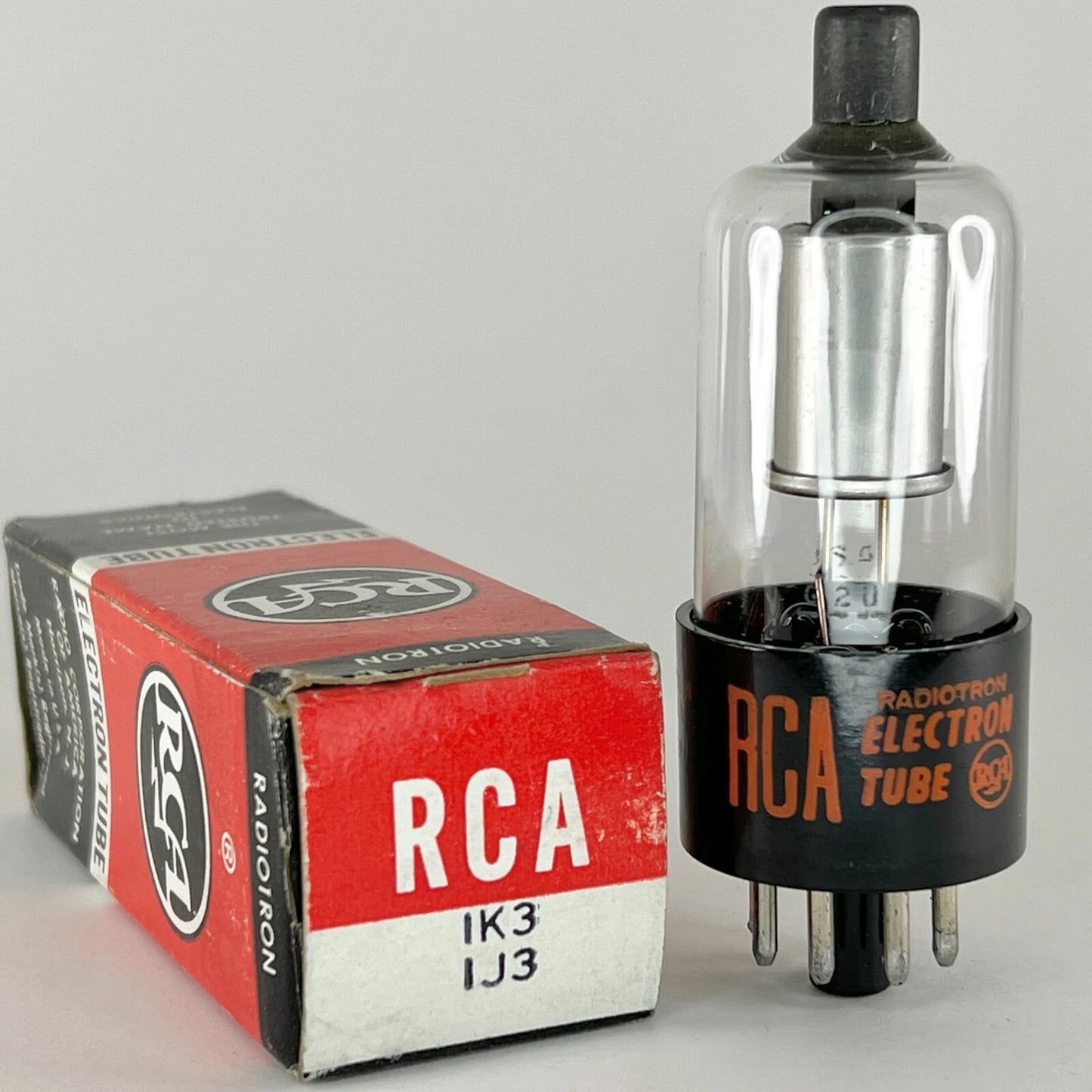 (1) Tested RCA 1K3/1J3 Tube with Box Date Code BX RCA 1K3 Tube RCA 1J3 Tube