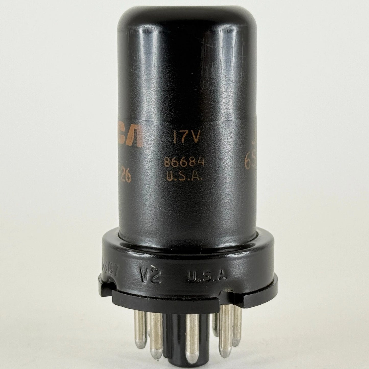 (1) Tested 1975 JAN RCA 6SG7 Tube with Box Date Code 75-26 RCA 6SG7 Pentode Tube
