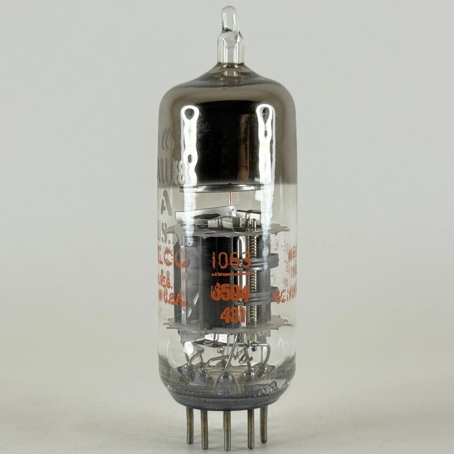 (1) Tested Philco 6AU8A Tube with Box Date Code 6504 Triode Pentode