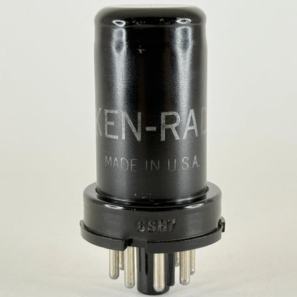 (1) Tested Ken Rad 6SH7 Tube Date Code 6-39 6SH7 Sharp Cutoff Pentode Tube