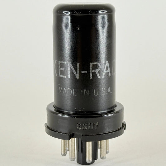 (1) Tested Ken Rad 6SH7 Tube Date Code 6-39 6SH7 Sharp Cutoff Pentode Tube