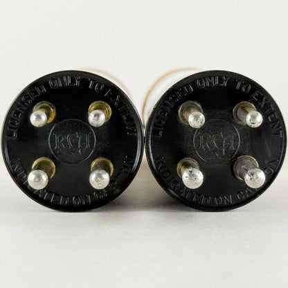 Tested Matched Pair of RCA Radiotron UX-120 Tubes Type 20 UX 120 Tubes UX120 (g)