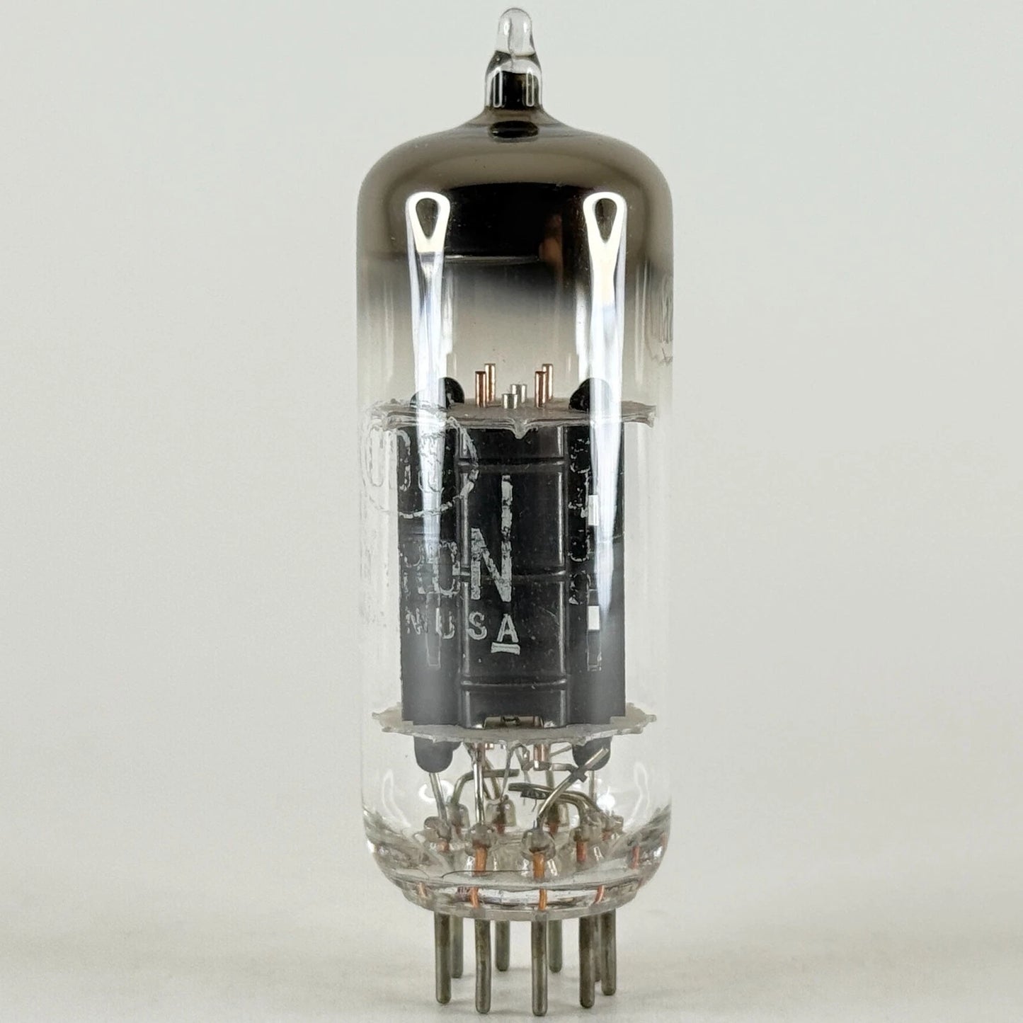 (1) Tested Strong CBS Hytron 12BZ7 Tube Date Code 5439 High Mu Twin Triode Tube