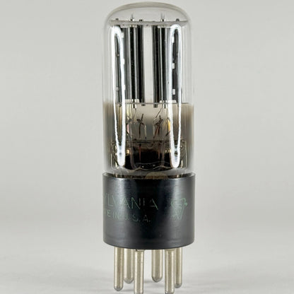 (1) Tested Balanced 1952 Sylvania 25Z5 Tube and Box Code 2-26 Rectifier (a)