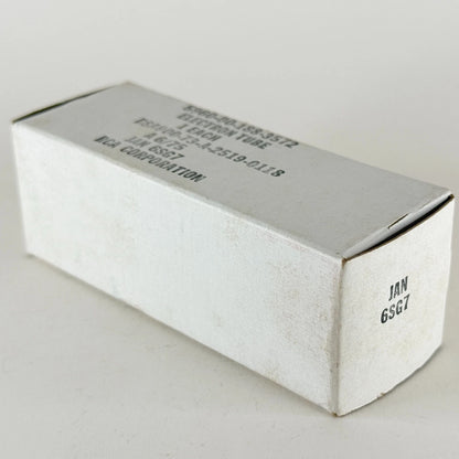 (1) Tested 1975 JAN RCA 6SG7 Tube with Box Date Code 75-26 RCA 6SG7 Pentode Tube