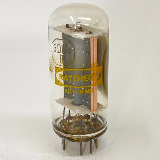 (1) Tested Strong Raytheon 6DW4B Tube Date Code W04 Half Wave Vacuum Rectifier