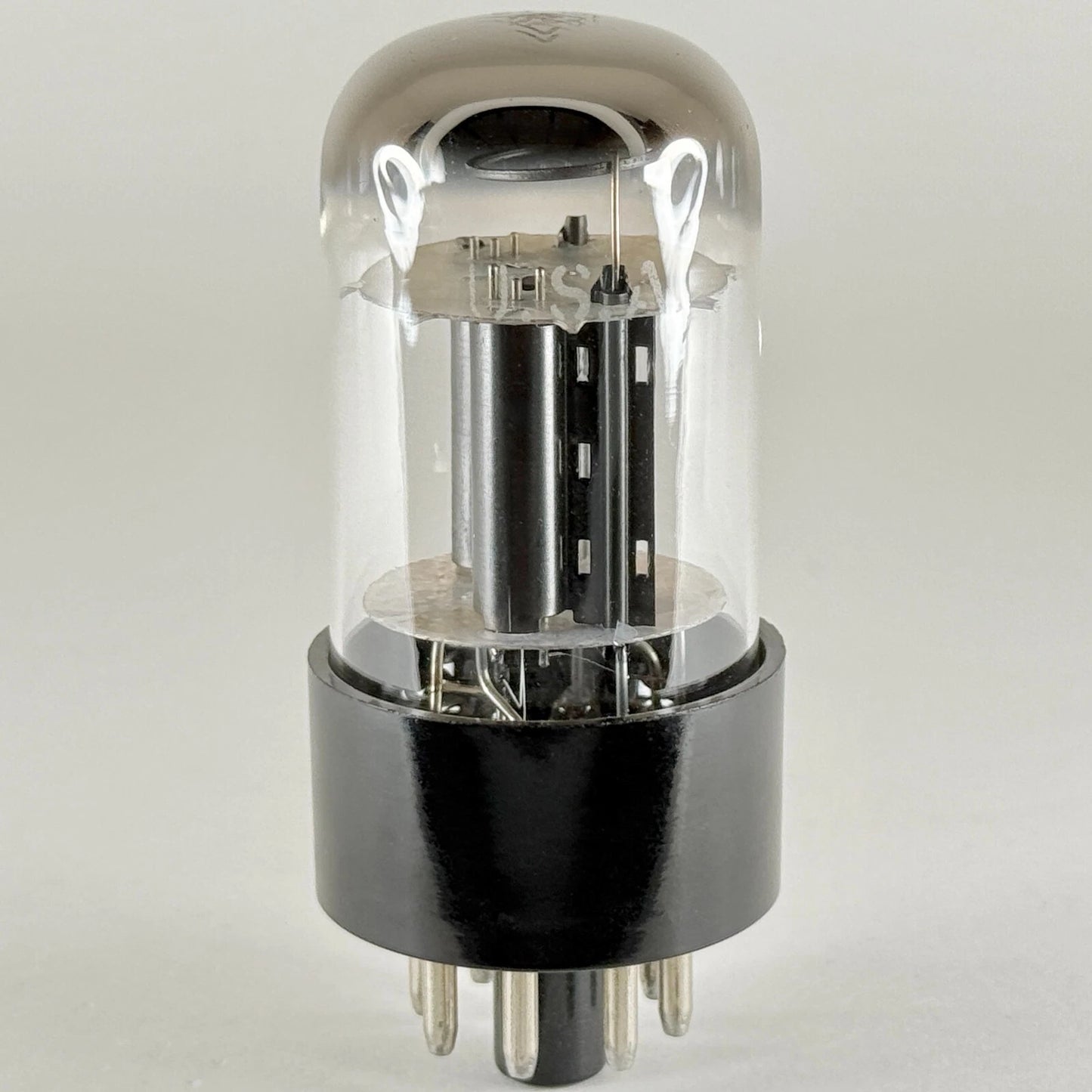 (1) Tested Balanced RCA 6SL7GT Tube Thin Base Black Plates Date Code NK 6SL7 GT