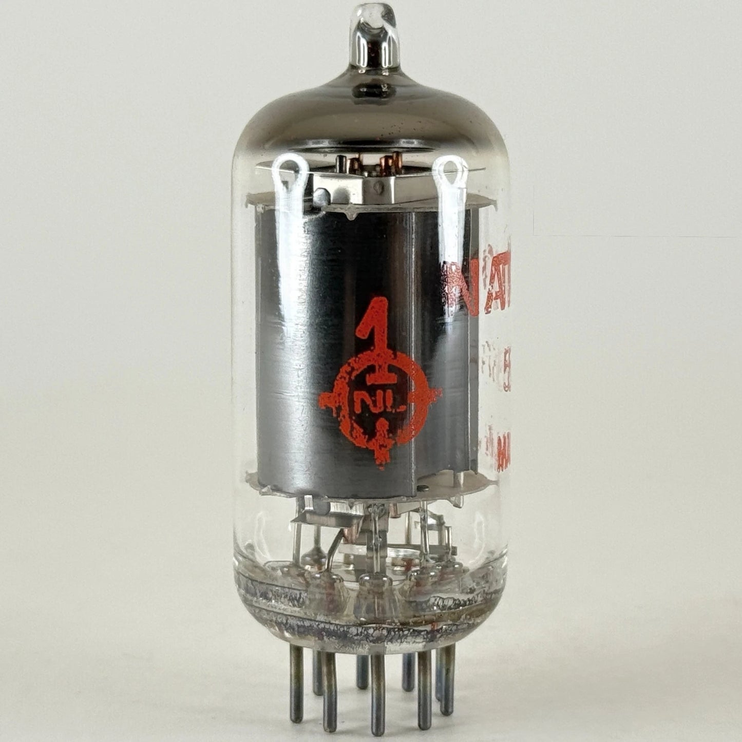 (1) Tested National Electronics 5686 Tube with Box Beam Power Vacuum Tube (b)