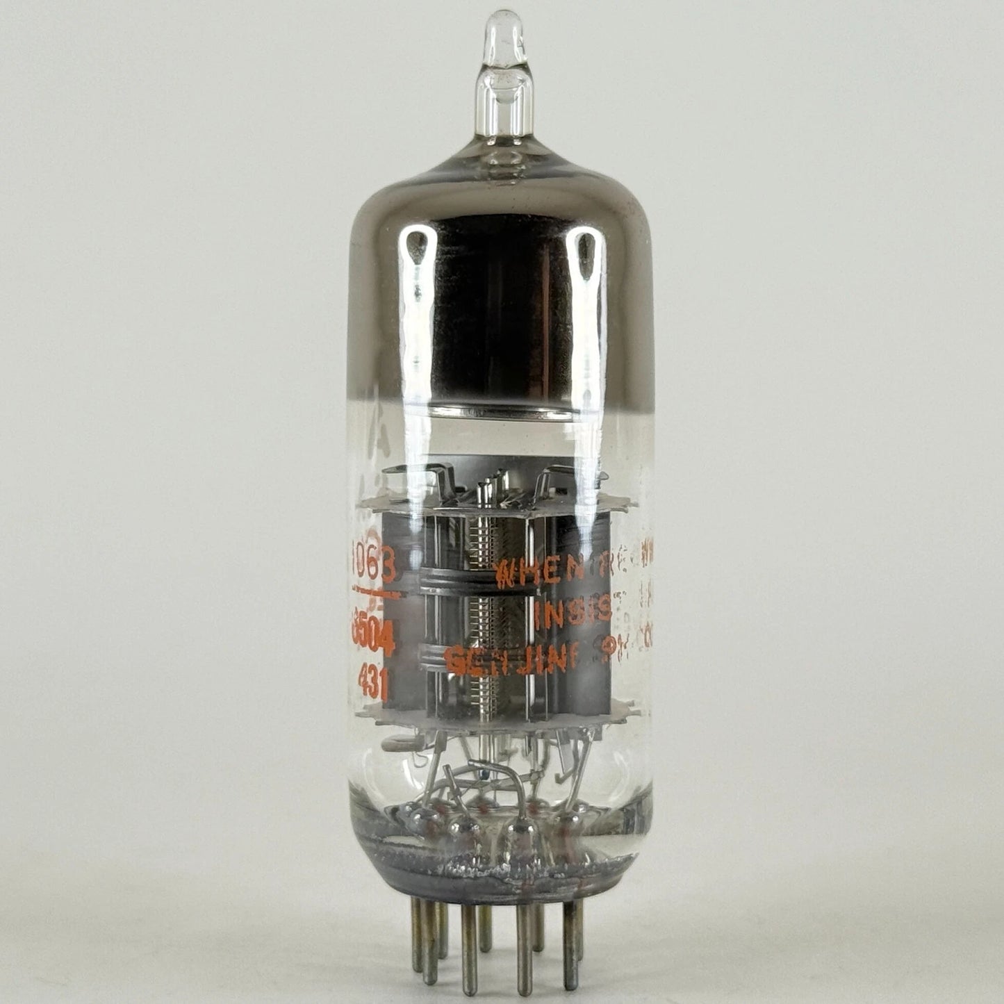 (1) Tested Philco 6AU8A Tube with Box Date Code 6504 Triode Pentode
