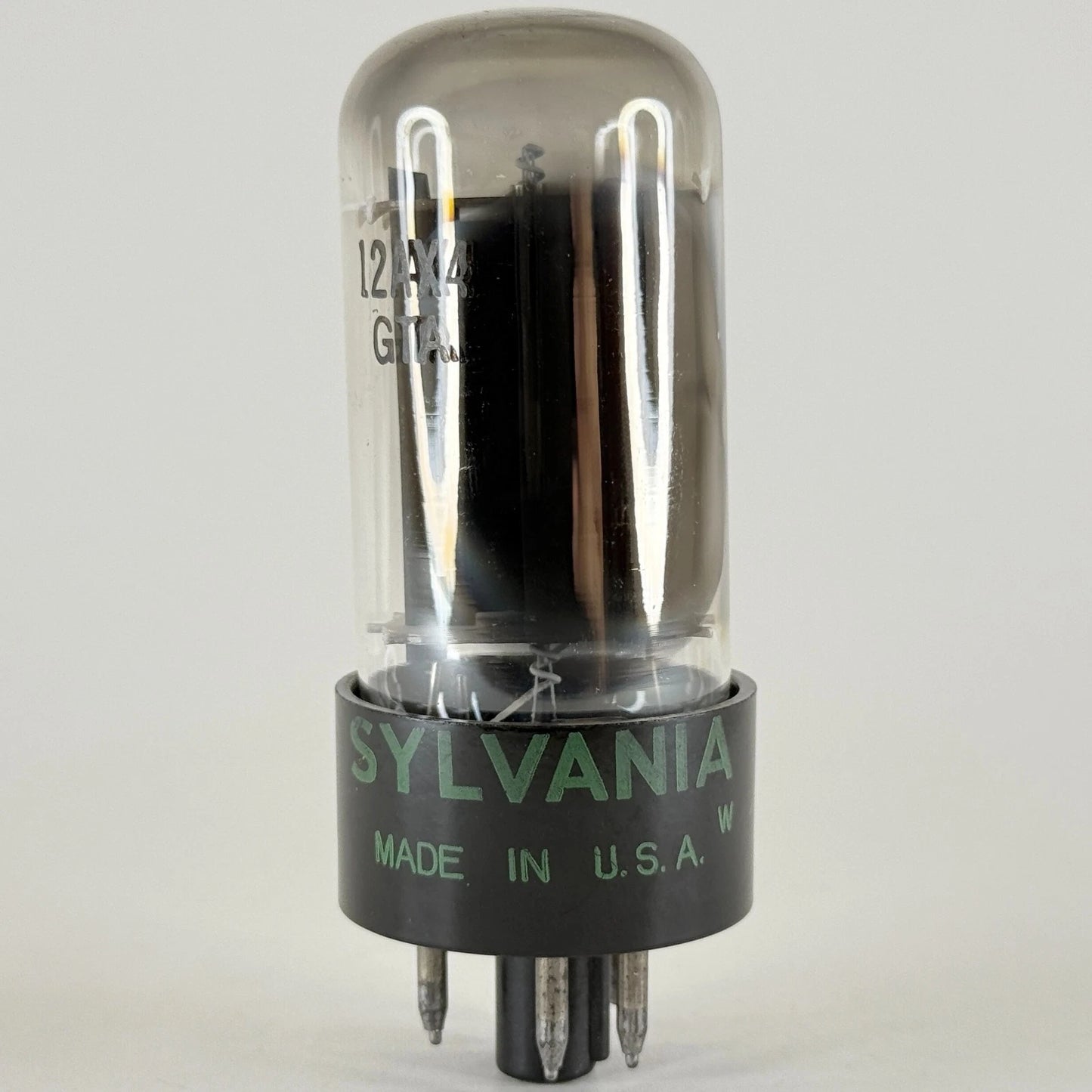 (1) Tested 1950 Sylvania 12AX4GTA Tube Code 035 12AX4 GTA Half Wave Rectifier