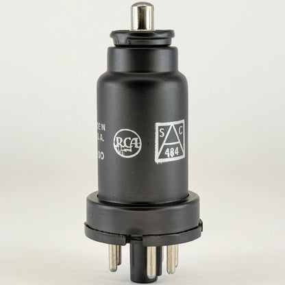 (1) Tested RCA JAN CRC 6K7 Tube Date Code 2-30 Mil-Spec Remote Cut Off Pentode