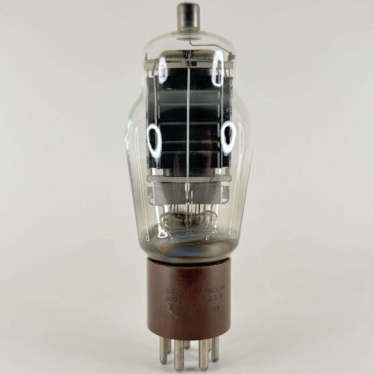 (1) Tested RCA 837 Tube S.C. 300 A Date Code S5 MIcanol Base Beam Pentode Tube