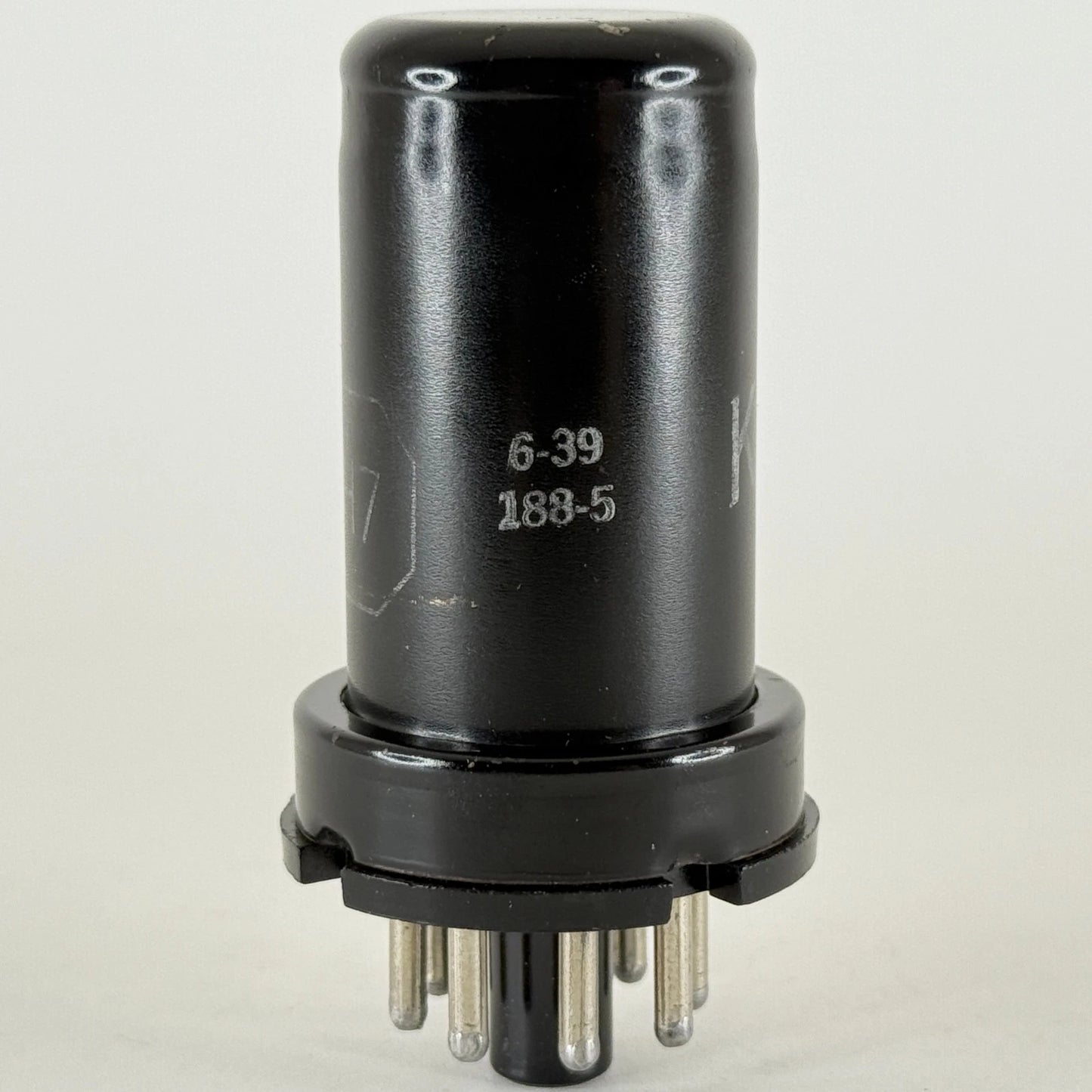 (1) Tested Ken Rad 6SH7 Tube Date Code 6-39 6SH7 Sharp Cutoff Pentode Tube