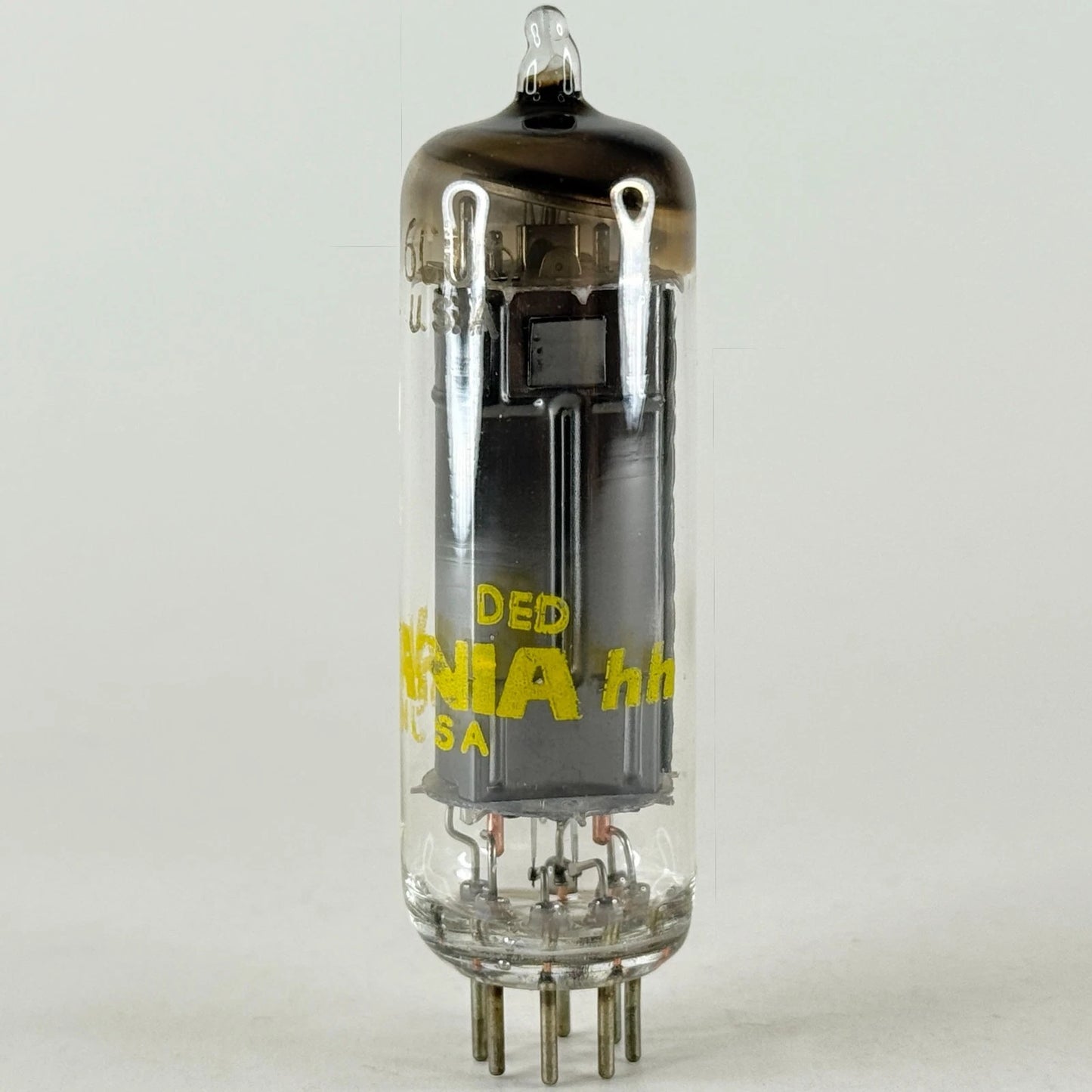 (1) Tested Sylvania 6CU5 with Box Date Code DED hh Black Plate Power Pentode