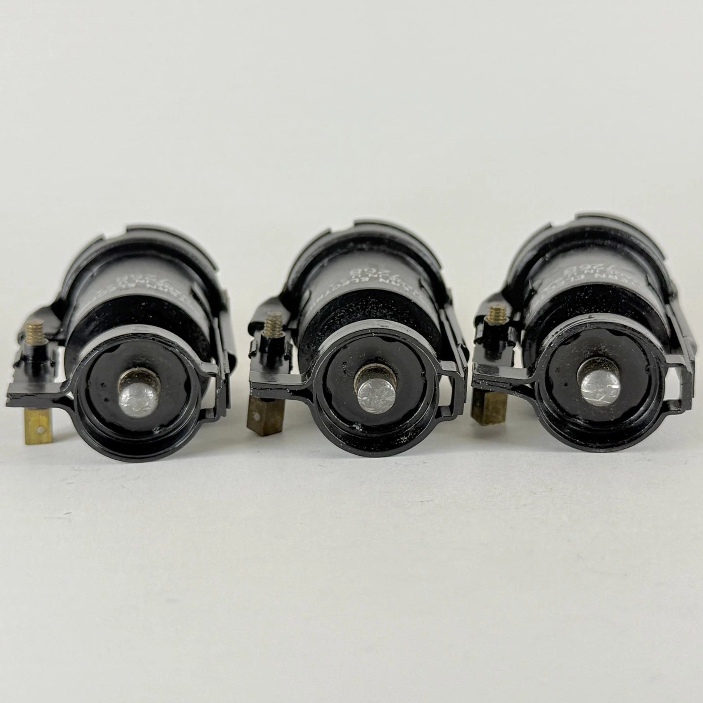 Lot of (3) 1943 Western Electric 726B Tubes and Boxes Tuned Oscillator Tubes