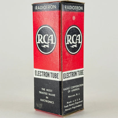 (1) Tested RCA 12EA6 Tube Silver Plate with Box Date Code NM Pentode Tube (d)