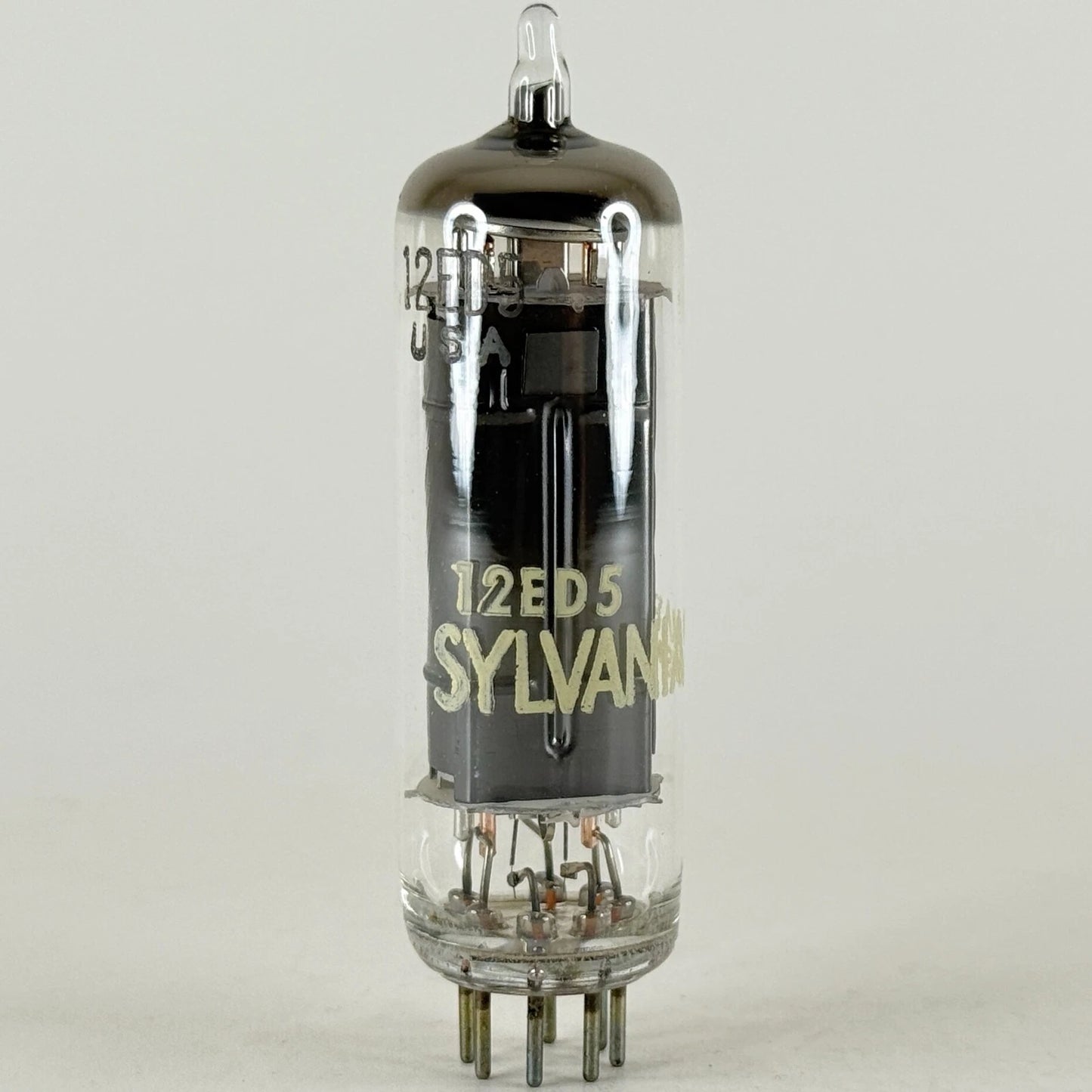 (1) Tested Sylvania Export 12ED5 Tube and Box Date Code RAE Beam Power Tube (d)