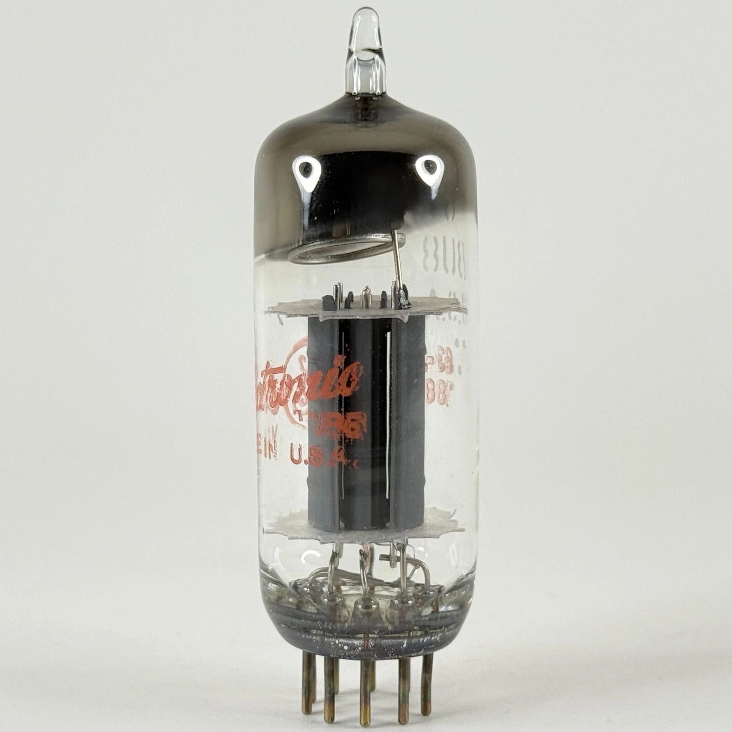 (1) Tested GE 6BU8 Tube Red Letters with Box Date Code 63-22 Twin Pentode Tube