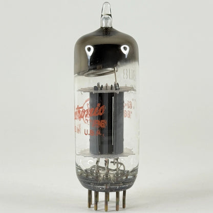 (1) Tested GE 6BU8 Tube Red Letters with Box Date Code 63-22 Twin Pentode Tube