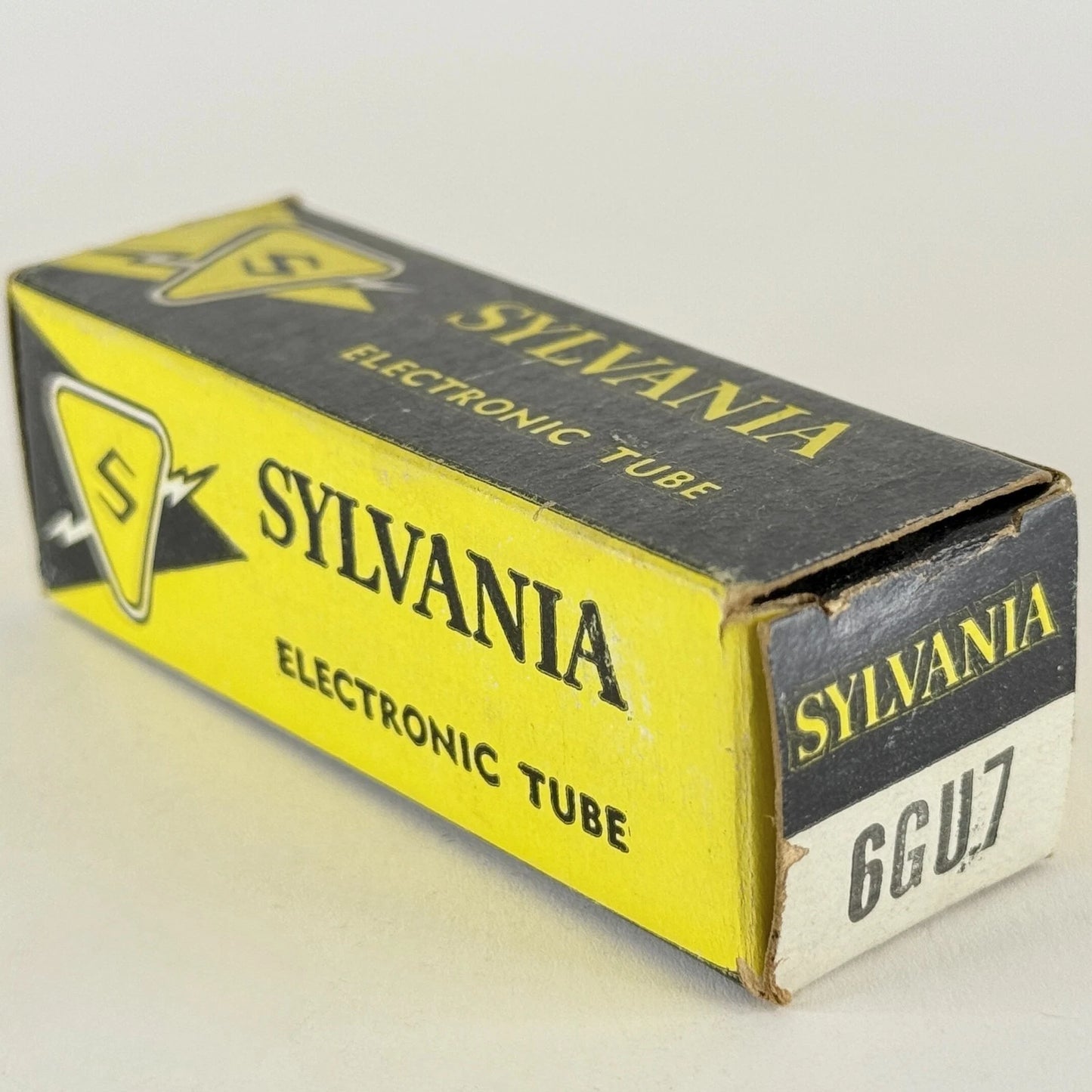 (1) Tested Sylvania 6GU7 Tube with Box Date Code JGE C 6GU7 Vacuum Tube