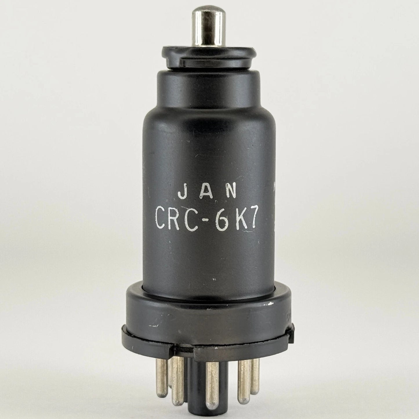 (1) Tested RCA JAN CRC 6K7 Tube Date Code 2-30 Mil-Spec Remote Cut Off Pentode