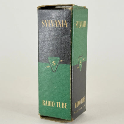 (1) Tested Sylvania 19C8 Tube with Box Date Code 2-52 Triple Diode Triode Tube