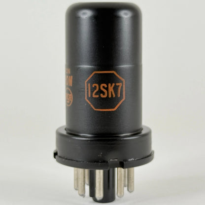 (1) Tested RCA 12SK7 Tube with Box Date Code BZ 12SK7 Pentode Metal Tube