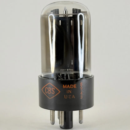 (1) Tested CBS 6W4GT Tube Date Code 59-43 CBS 6W4 GT Half Wave Rectifier Tube