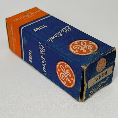 (1) Tested GE 12BD6 Tube with Box Date Code 9-22 General Electric 12BD6 Pentode