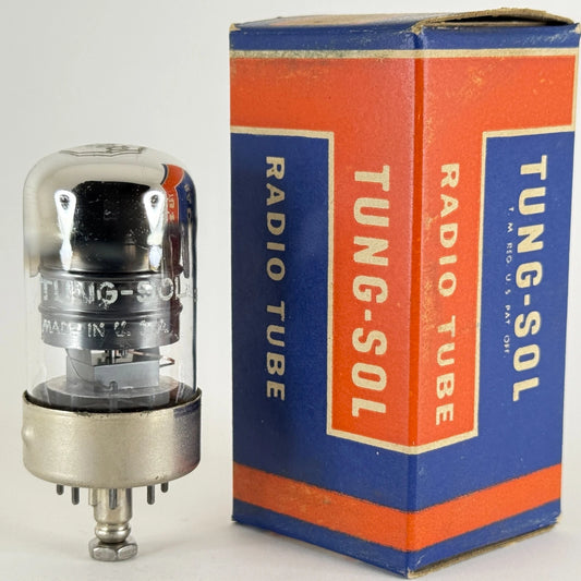(1) Tested 1958 Tung Sol 14R7 Tube with Box Date Code 826 Twin Diode Pentode (b)
