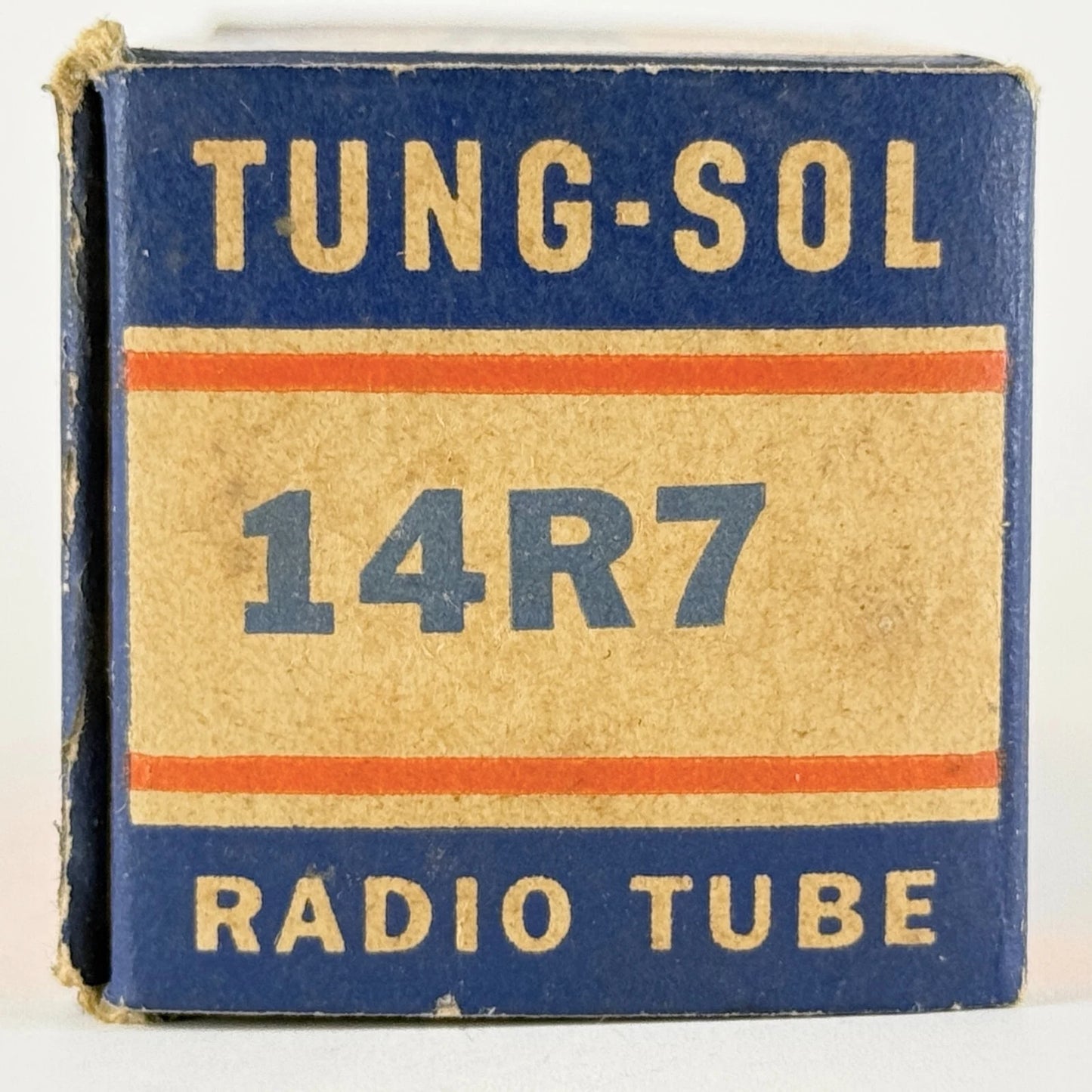 (1) Tested 1958 Tung Sol 14R7 Tube with Box Date Code 826 Twin Diode Pentode (a)