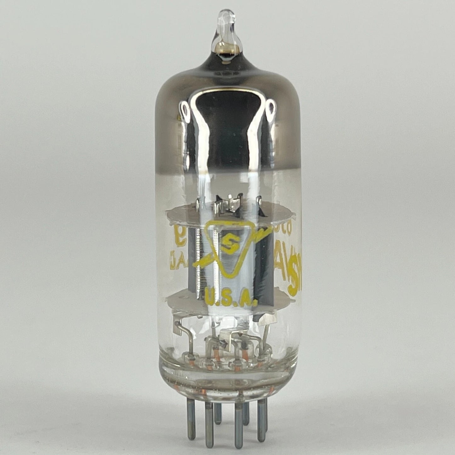 (1) Tested Sylvania 6J6A Tube with Box Date Code fg AAD 6J6 A Twin Triode Tube