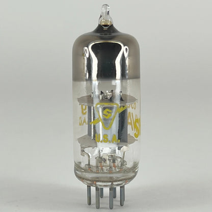 (1) Tested Sylvania 6J6A Tube with Box Date Code fg AAD 6J6 A Twin Triode Tube