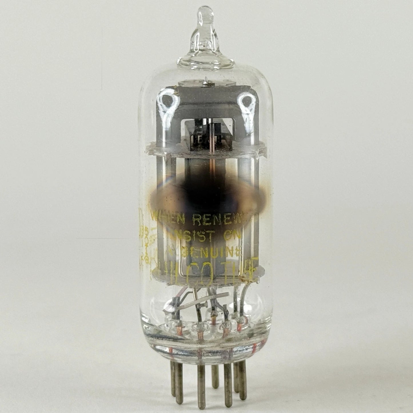 (1) Tested Philco 6AT6 Tube Date Code 50-13 Dual Diode High Mu Triode Tube