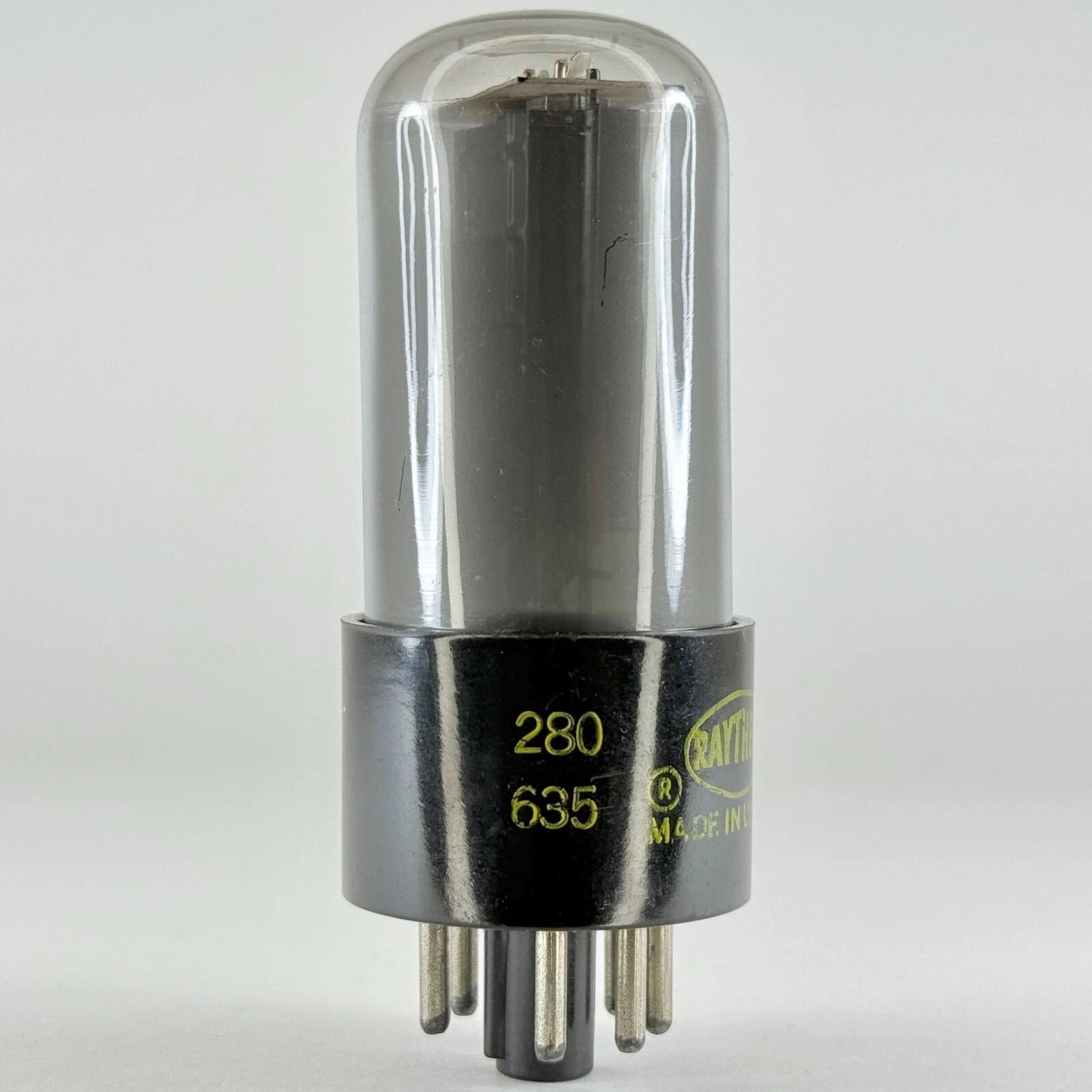 (1) Tested Very Strong Raytheon 25L6GT Tube Date Code 635 Raytheon 25L6 GT Tube
