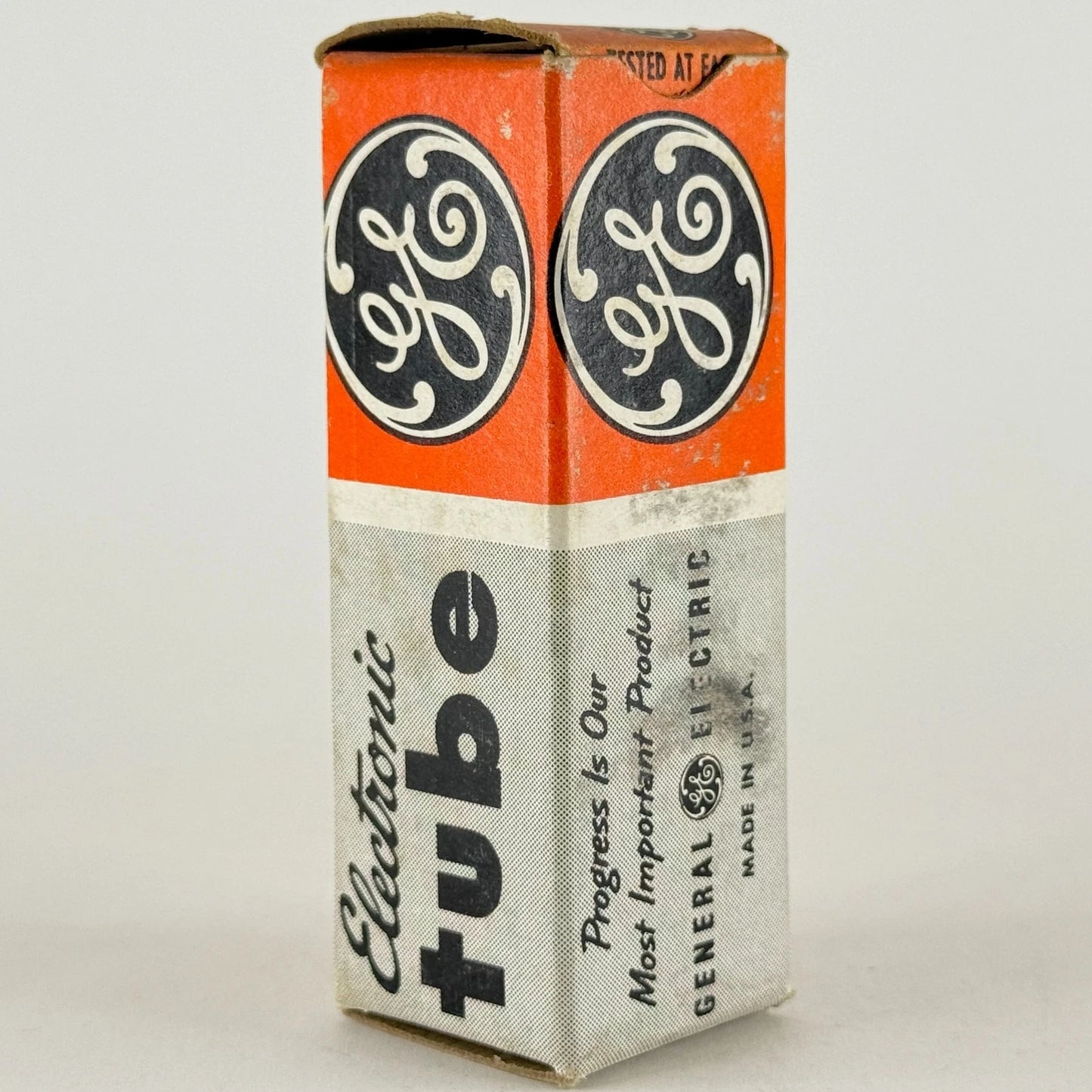 (1) Tested Very Strong GE 6JC8 Tube with Box Date Code CV Triode Pentode Tube