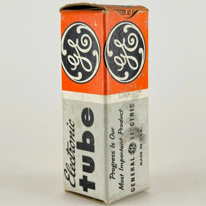 (1) Tested Very Strong GE 6JC8 Tube with Box Date Code CV Triode Pentode Tube