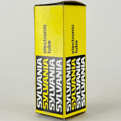 (1) Tested Sylvania 6CU5 with Box Date Code DED hh Black Plate Power Pentode
