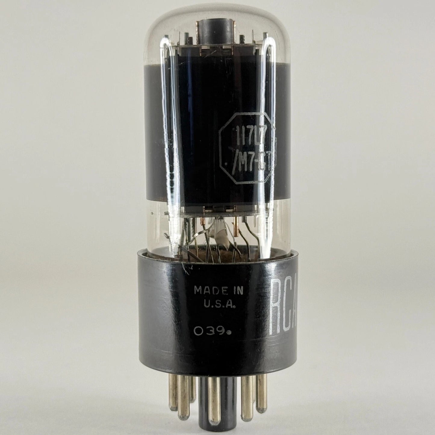 (1) Tested RCA 117L7/M7GT Tube Date Code 039 Rectifier Beam Power 117L7 M7 GT