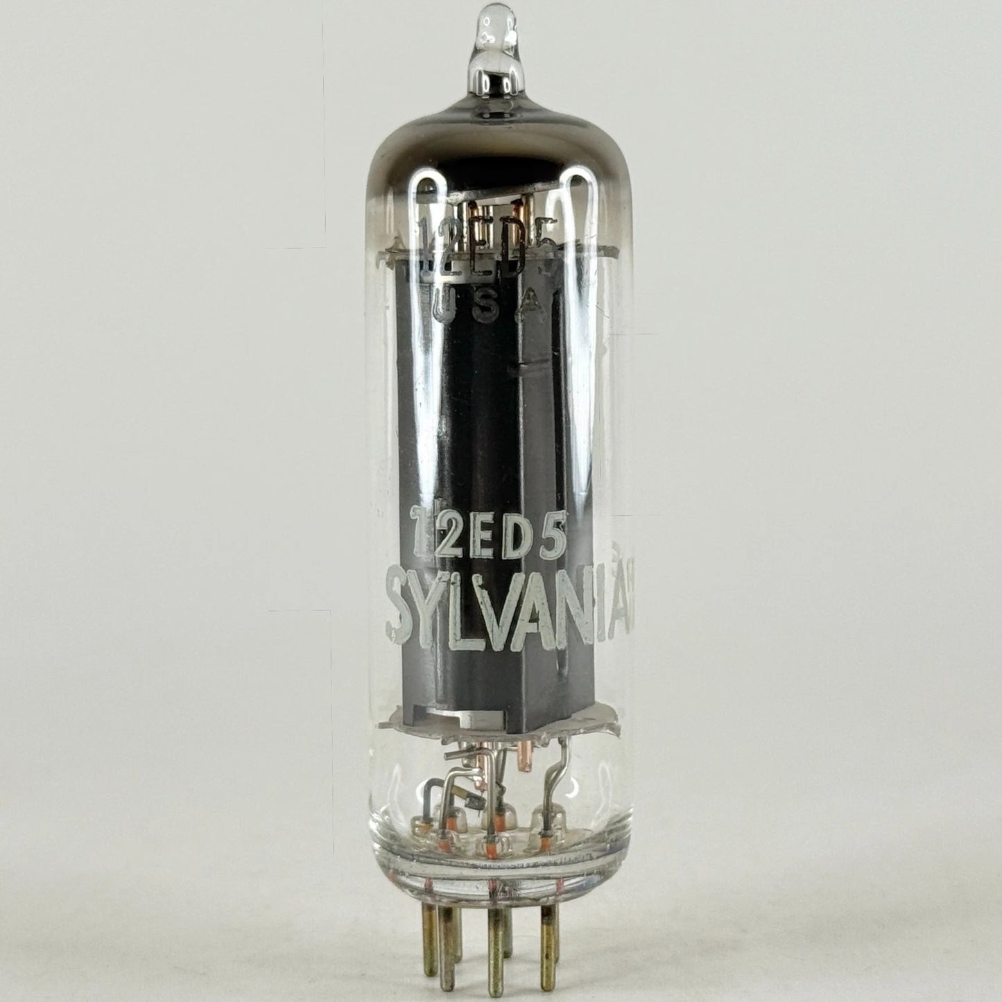 (1) Tested Very Strong Sylvania Export 12ED5 Tube with Box Date Code RAE (b)