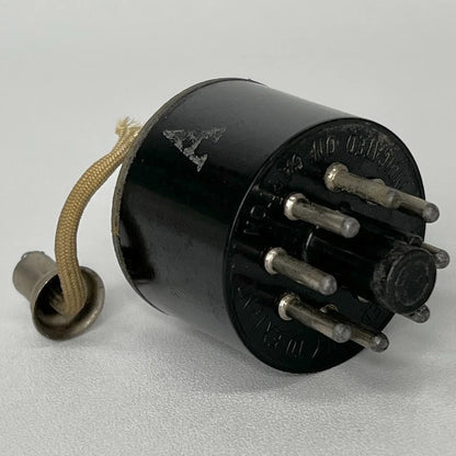 Vintage Adaptol No. 1 Radio Tube Socket Adapter 1R5 Tube to 1A7 Tube (b)