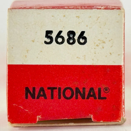 (1) Tested National Electronics 5686 Tube with Box Beam Power Vacuum Tube (b)