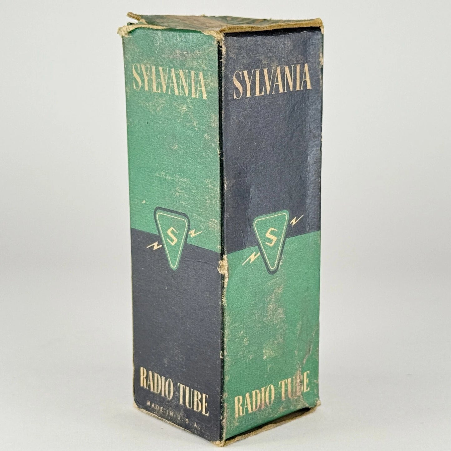 (1) Tested Balanced 1952 Sylvania 25Z5 Tube and Box Code 2-26 Rectifier (a)