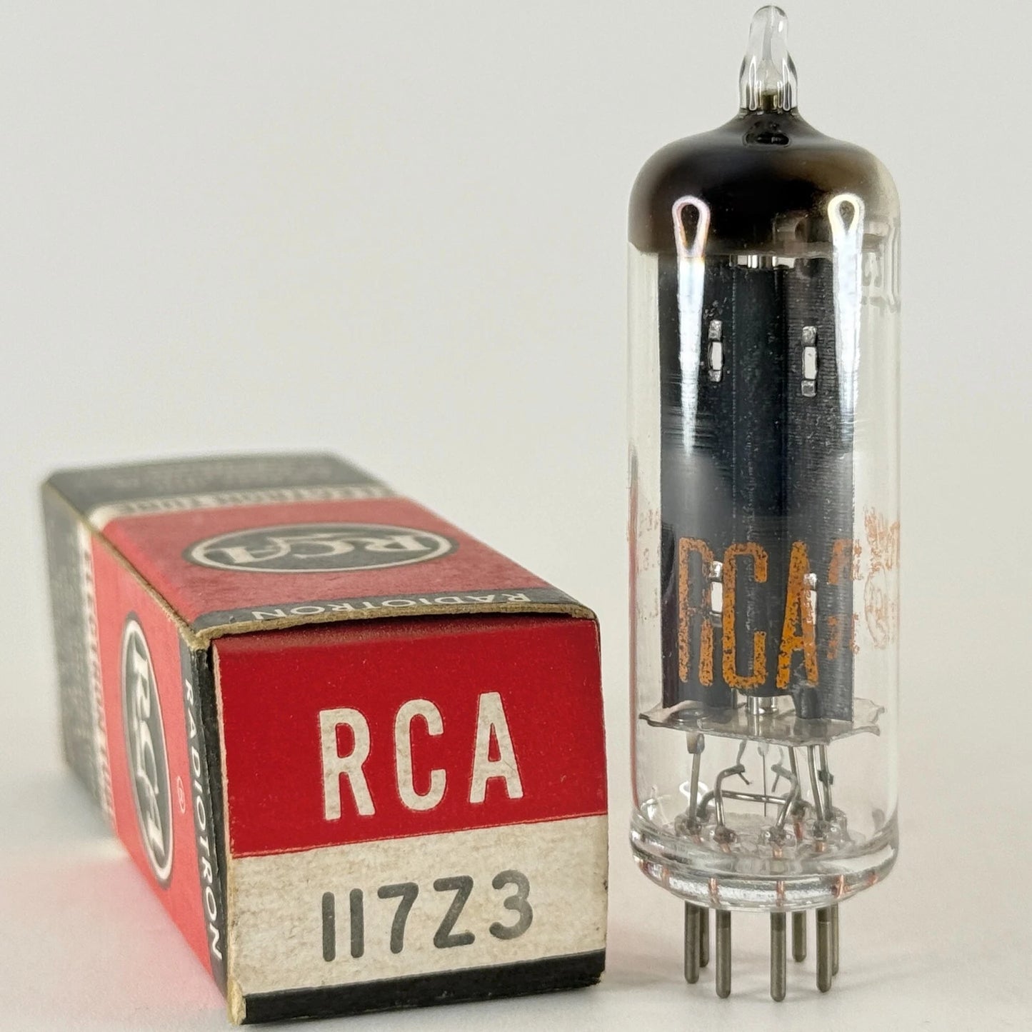 (1) Tested RCA 117Z3 Tube with Box Date Code LM Half Wave Rectifier Tube