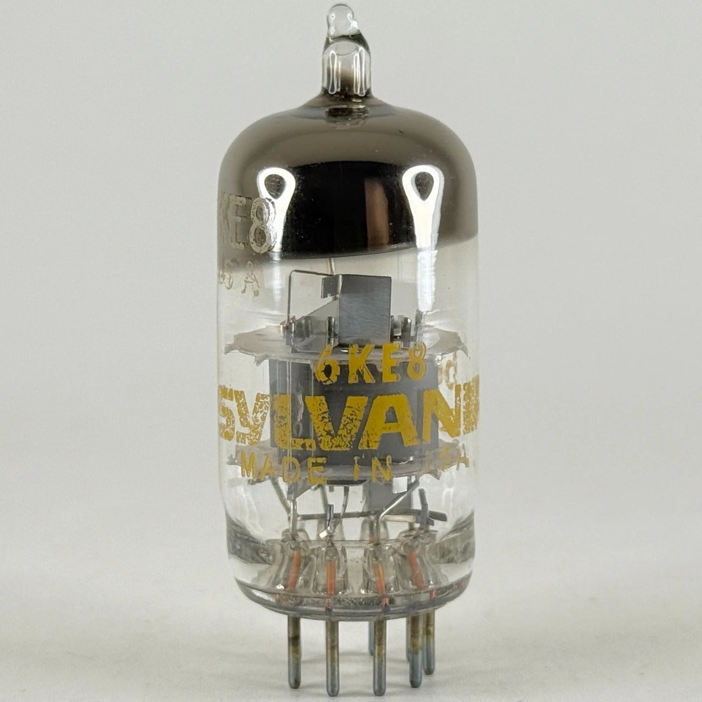 (1) Tested Sylvania 6KE8 Tube with Box Date Code bd DHB Triode Pentode Tube