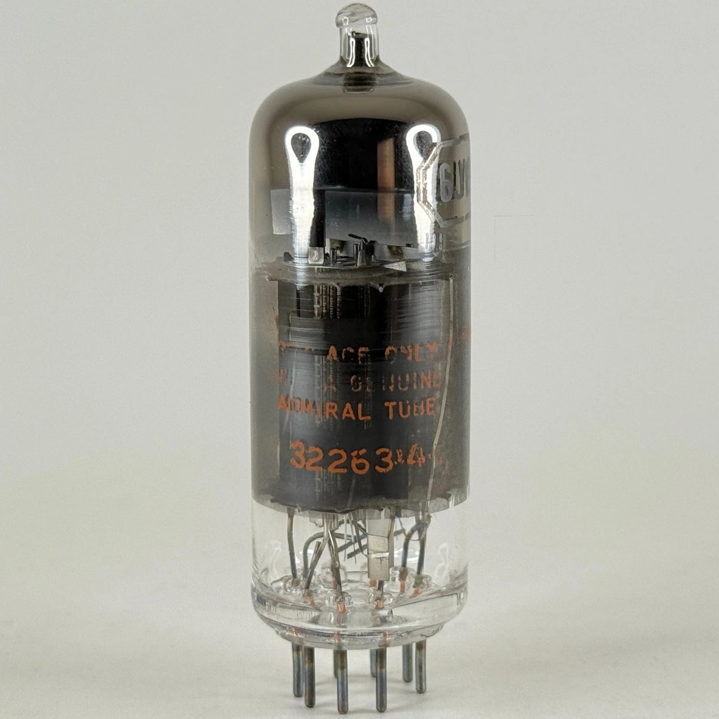 (1) Tested Admiral 6JV8 Tube and Box Date Code 63-44 Tung Sol EIA Triode Pentode