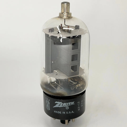 (1) Tested Strong Zenith 6DQ6B Tube Date Code 62-13 Zenith 6DQ6 B Power Tube