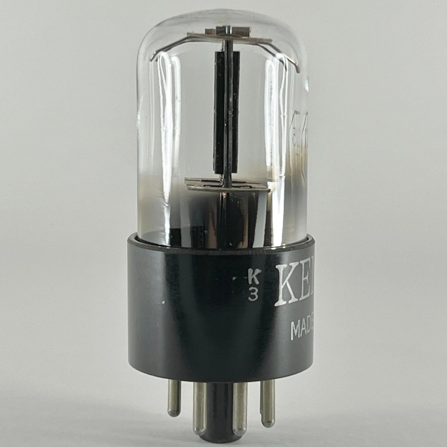(1) Tested Ken-Rad 12J5GT Tube Date Code K3 Ken Rad 12J5 GT Medium Mu Triode