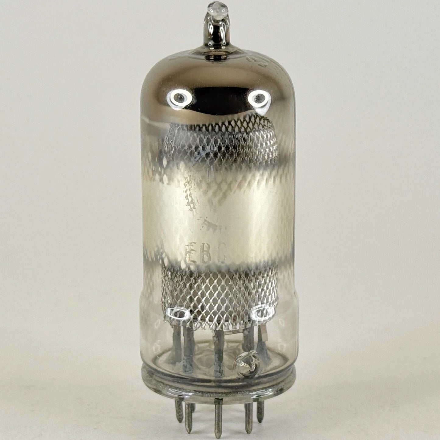 (1) Tested Valvo EBC41 Tube (6CV7) Rimlock Base Code 378 Double Diode Triode