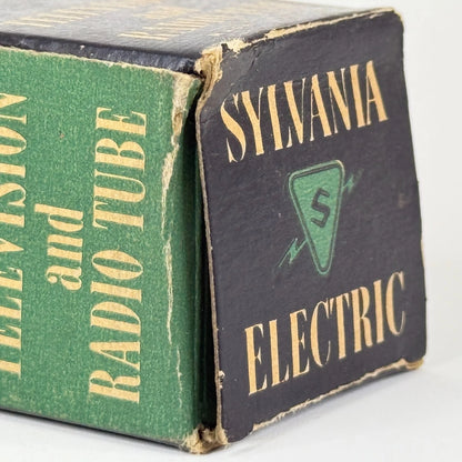 (1) Tested 1954 Sylvania 50Y6GT Tube with Box Code 439 Sylvania 50Y6 GT Tube